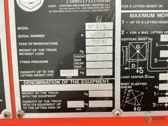 Fantuzzi SF40L WKH10.397 12 17927