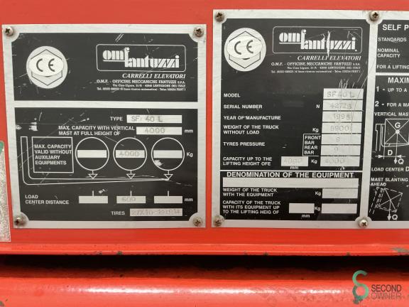 Fantuzzi SF40L WKH10.397 13 17927