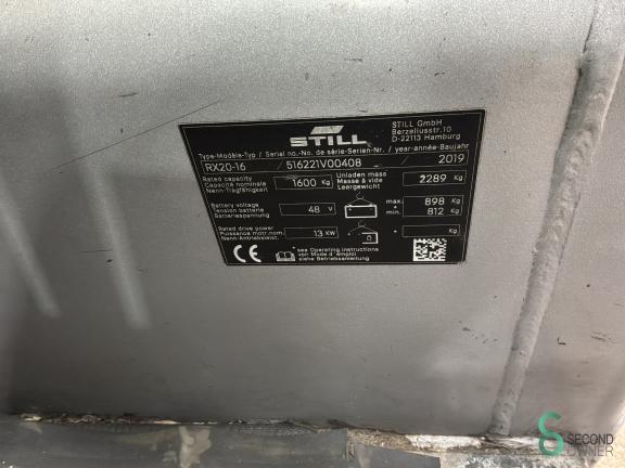 Still RX20-16 WKH9.875 10 17305