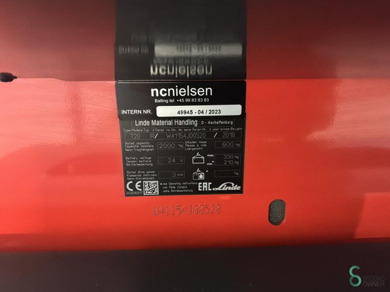 Linde T20R WKH11.940 32 19987