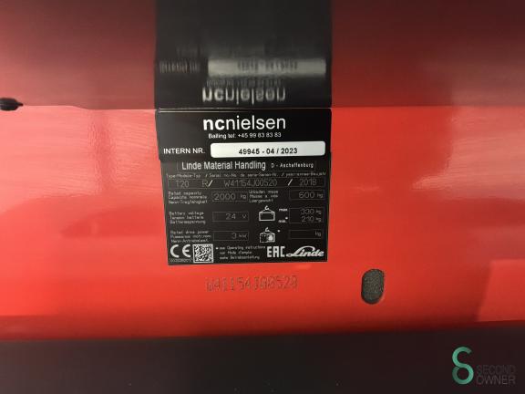 Linde T20R WKH11.940 8 19987