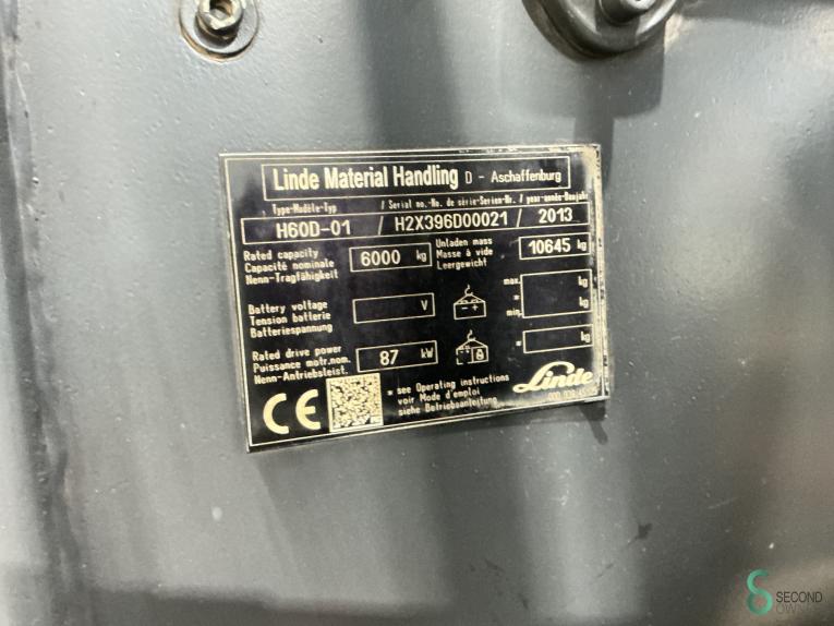 Linde H60D (396_2) WKH9.815 55 17231
