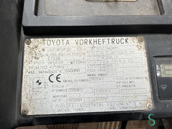 Toyota 02-8 FDF 25 WKH10.920 10 18677