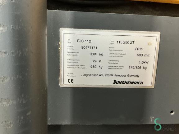 Jungheinrich EJC 112 WKH8.794 7 15893