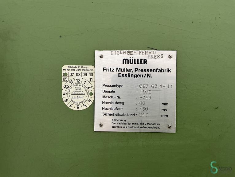 Müller CEZ 63.18.11 MET12.174 23 20294