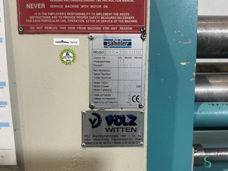 Sahinler IRM 2050-110 MET9.775 32 17196