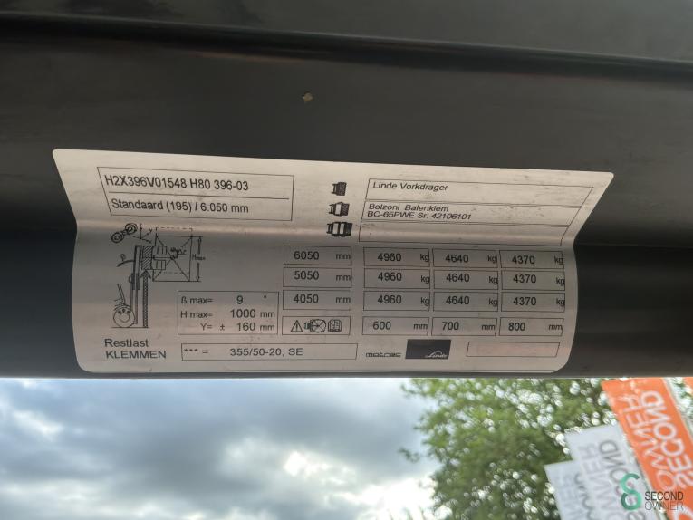 Linde H 80 D (396) WKH11.706 46 19665