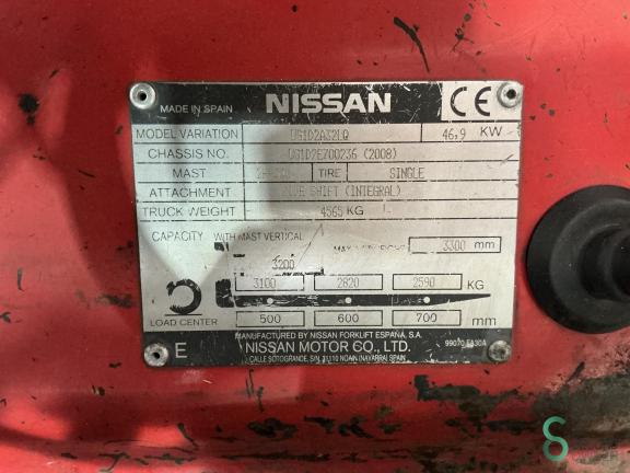 Nissan UG 1 D 2 A 32 LQ WKH9.277 9 16569