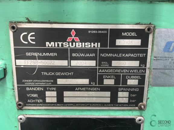 Mitsubishi FD50K WKH11.733 10 19703