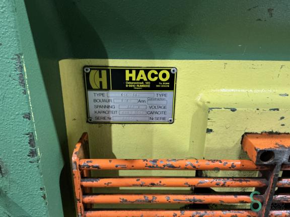 HACO TSL 306, 3050x6mm MET9.355 12 16655