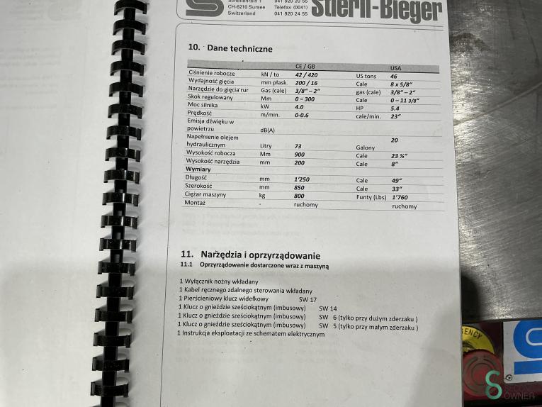 Stierli-Bieger 420 NC MET10.754 45 18371